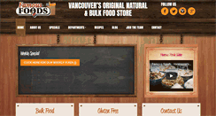 Desktop Screenshot of famousfoods.ca